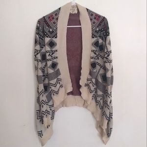 Hippie Rose size small boho cardigan